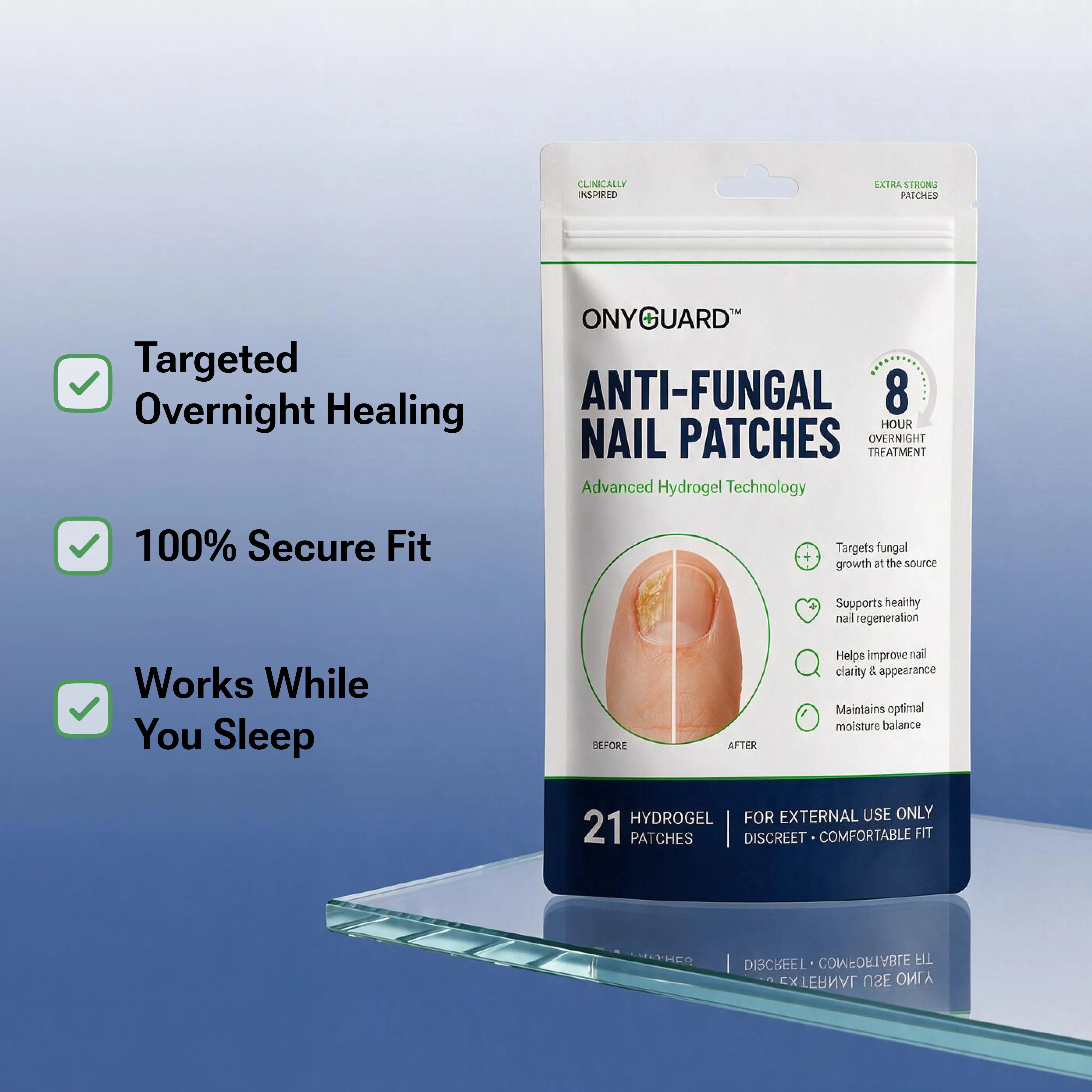 Anti-fungal Nail Patches