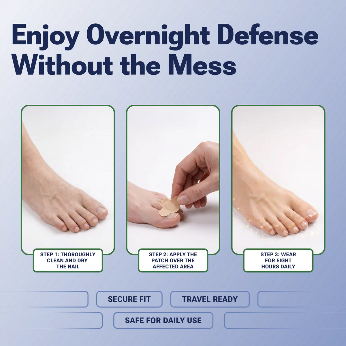 Anti-fungal Nail Patches