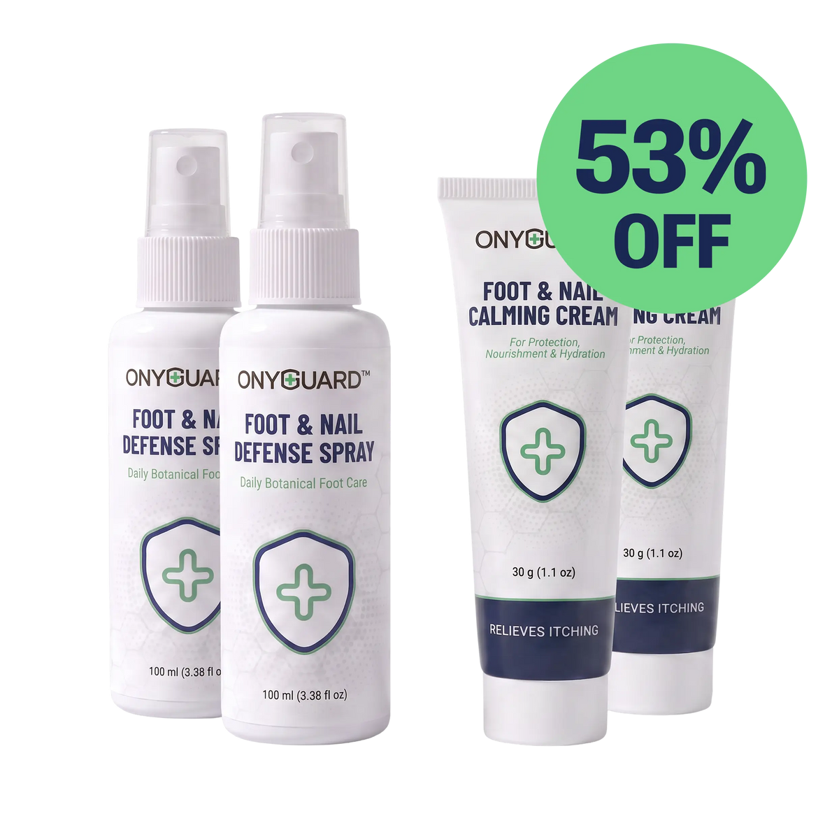 OnyGuard Foot Care Protocol (Spray & Cream) OTP